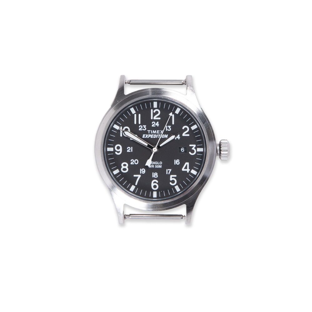 Timex Archive Scout Watch Head (Stainless Steel/Black Dial)