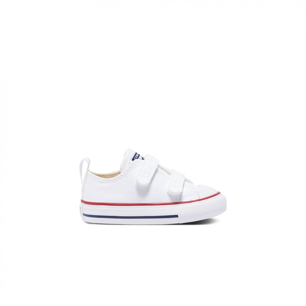 Toddlers' Converse Easy-On Chuck Taylor All Star 2V Ox (White/Garnet/Navy)