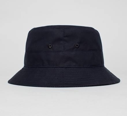 Universal Works Bucket Hat (Navy Dry Wax)