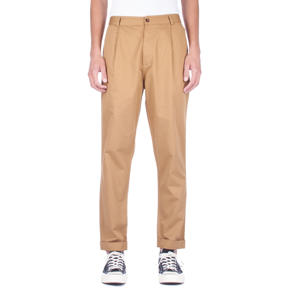 Universal Works Pleated Pant (Camel Twill)