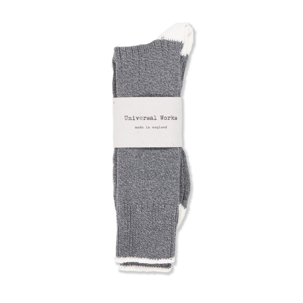 Universal Works Simple Sock (Grey)