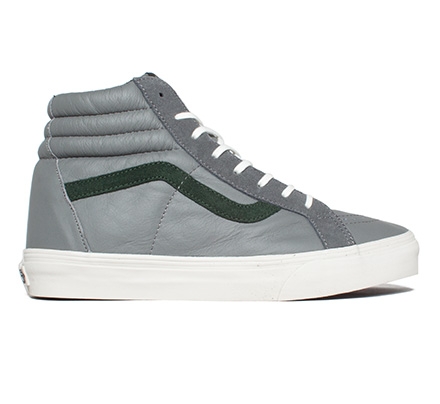 Vans California Sk8-Hi Reissue CA Leather (Charcoal Grey/Deep Forest)