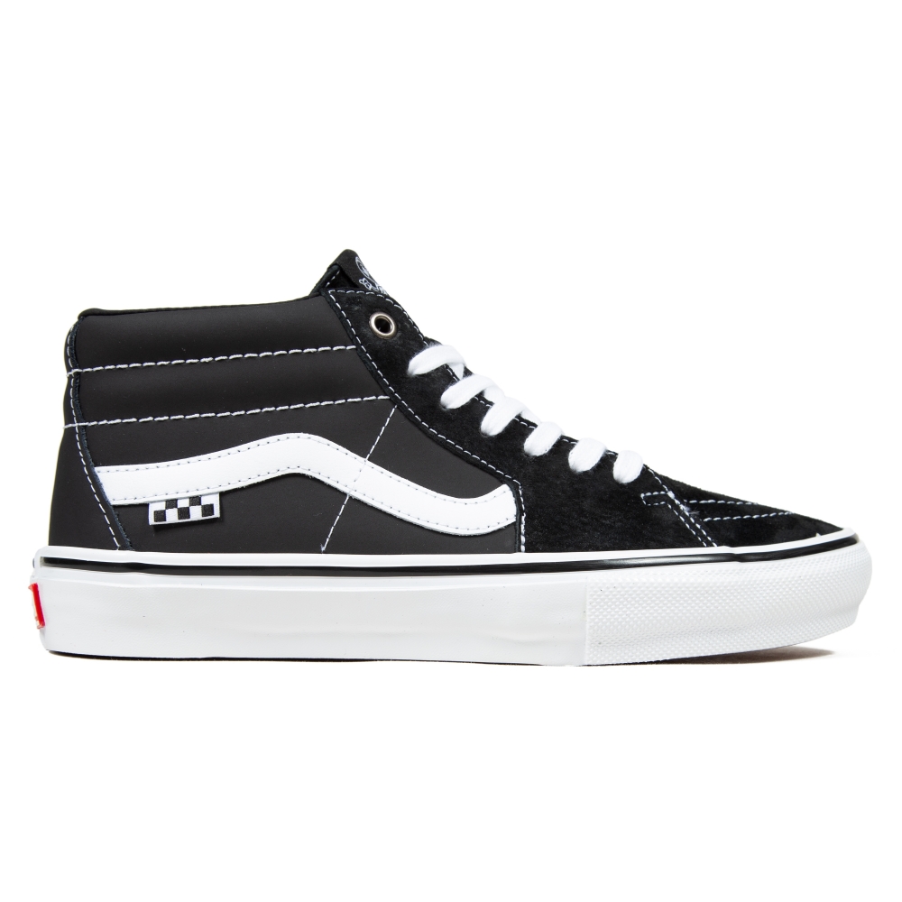 Vans Skate Grosso Mid (Black/White/Emo Leather)