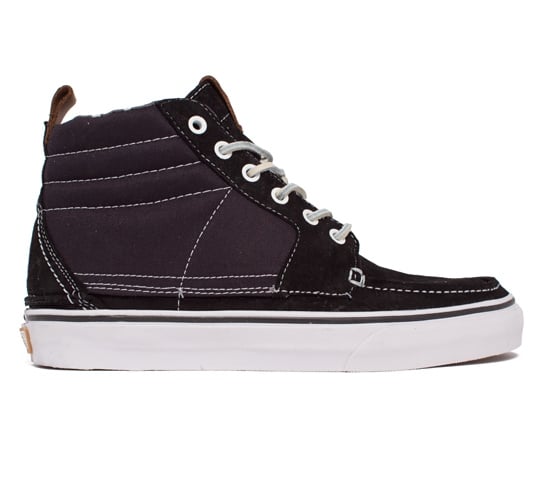 Vans California SK8-Hi Boat CA Suede/Canvas (Black)