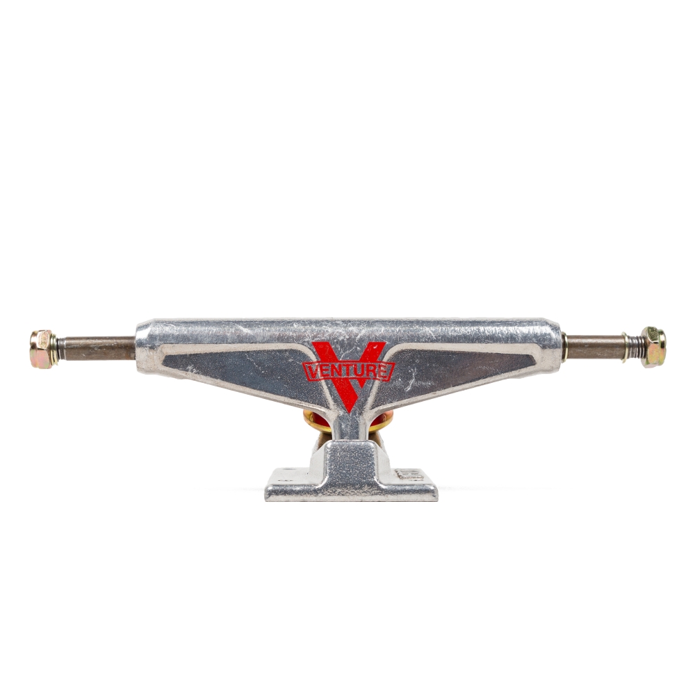Venture 5.25 Low Skateboard Truck (Polished)