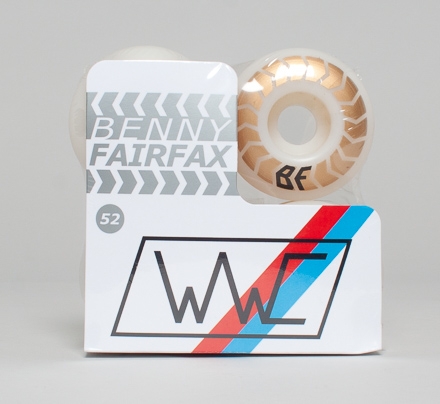 Wayward Wheel Co. Benny Fairfax Slim 99A Skateboard Wheels 52mm