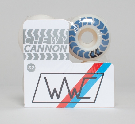 Wayward Wheel Co. Chewy Cannon Wide 101A Skateboard Wheels 52mm