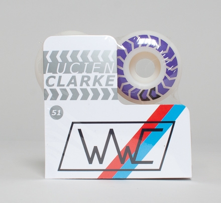 Wayward Wheel Co. Lucien Clarke Regular 101A Skateboard Wheels 51mm