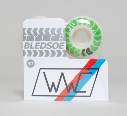 Wayward Wheel Co. Tyler Bledsoe Slim 100A Skateboard Wheels 51mm
