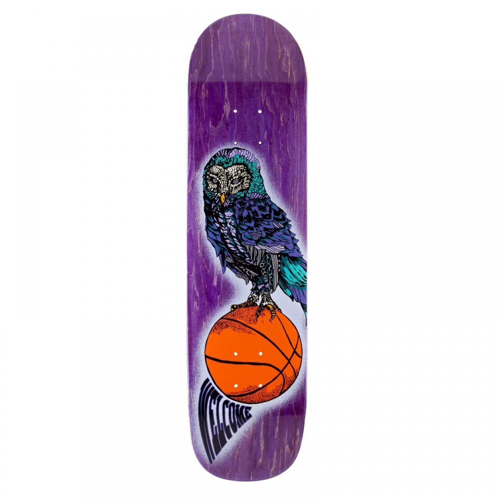 Welcome Hooter Shooter Bunyip Skateboard Deck 8.0" (Various Wood Stains)