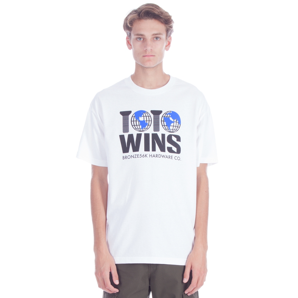 Bronze 56k Wins T-Shirt (White)