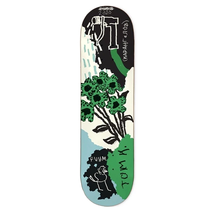 WKND Tom Karangelov Tom's Garden Skateboard Deck 8.5"