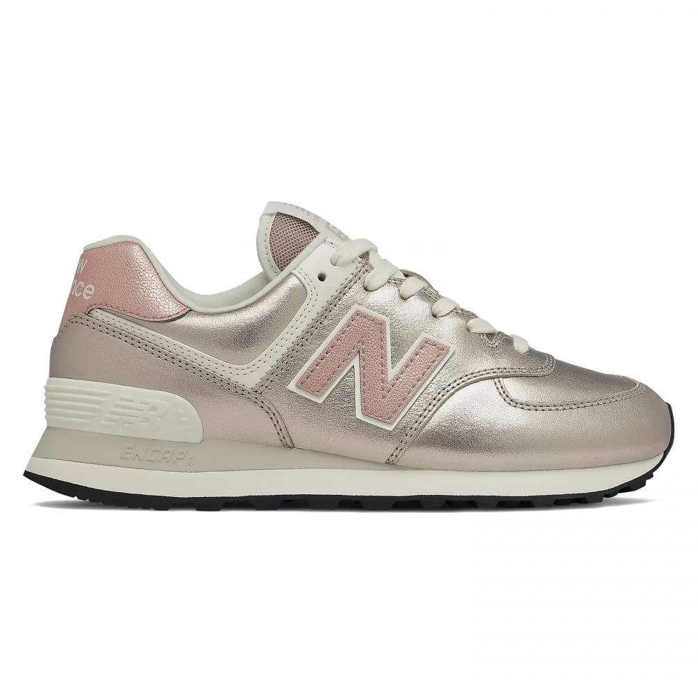 Women's New Balance 574 (Rose/Sea Salt)