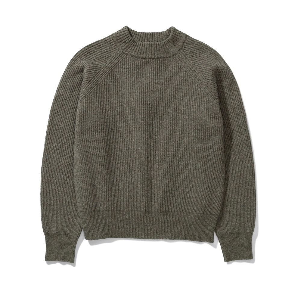 Women's Norse Projects Evelina Lambswool Jumper (Ivy Green)