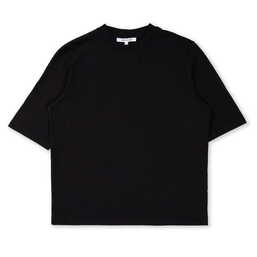 Women's Norse Projects Ginny Heavy Jersey T-Shirt (Black)
