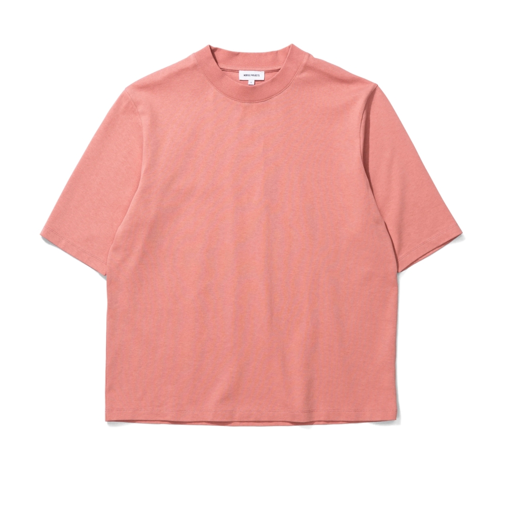 Women's Norse Projects Ginny Heavy Jersey T-Shirt (Rose Quartz)