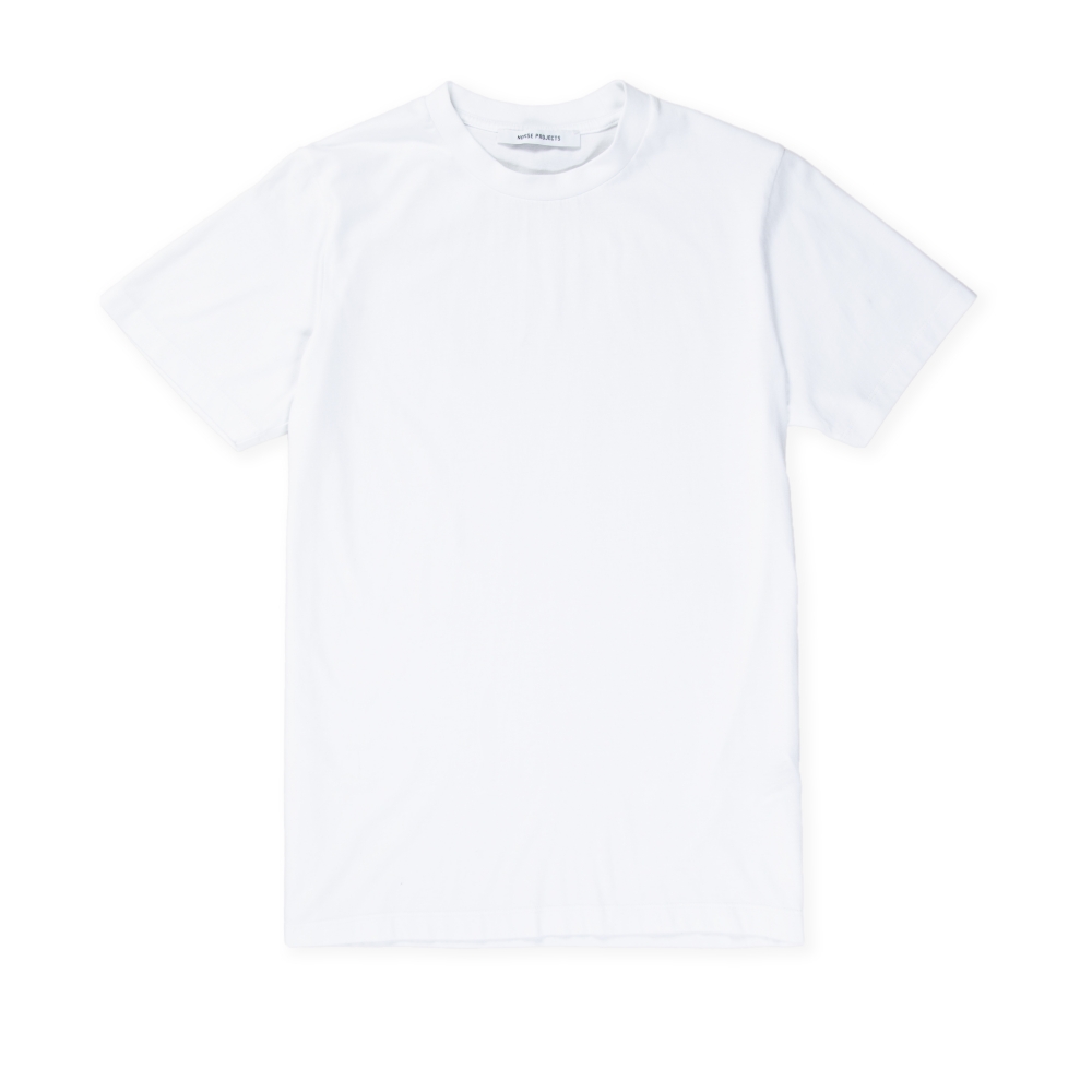 Women's Norse Projects Gro Standard Cotton T-Shirt (White)
