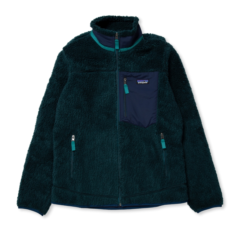 Women's Patagonia Classic Retro-X Fleece Jacket (Dark Borealis Green)