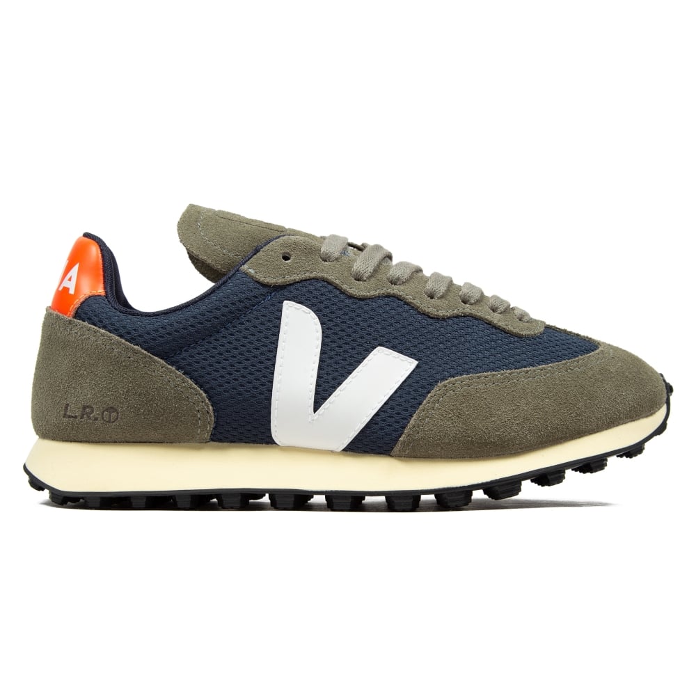 Women's Veja Rio-Branco Alveomesh (Nautico/White/Orange Fluo)