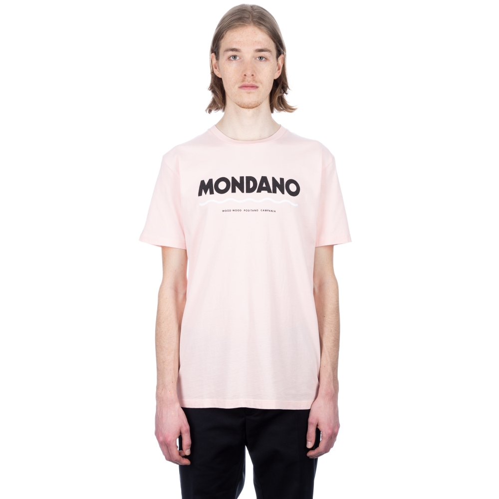 Wood Wood Mondano T-Shirt (Light Pink)