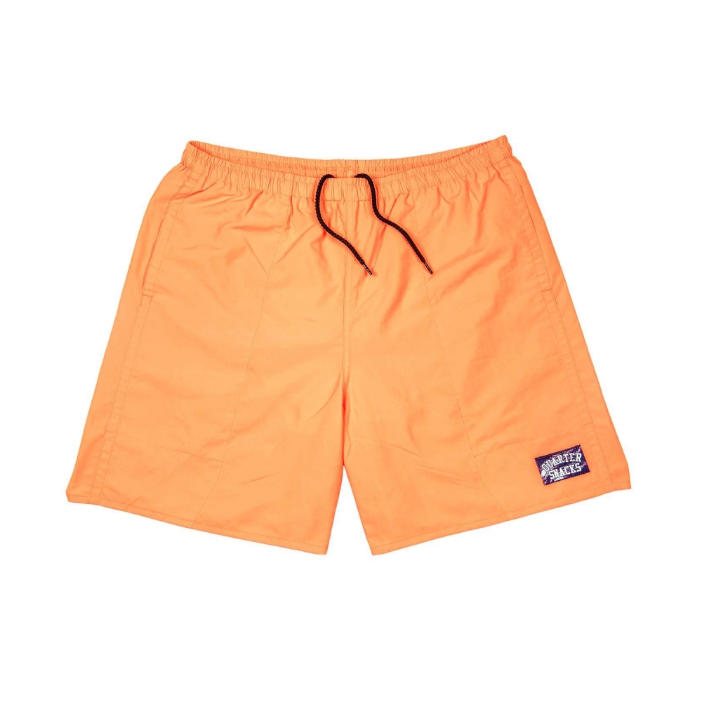 Quartersnacks Water Shorts (Neon Orange)