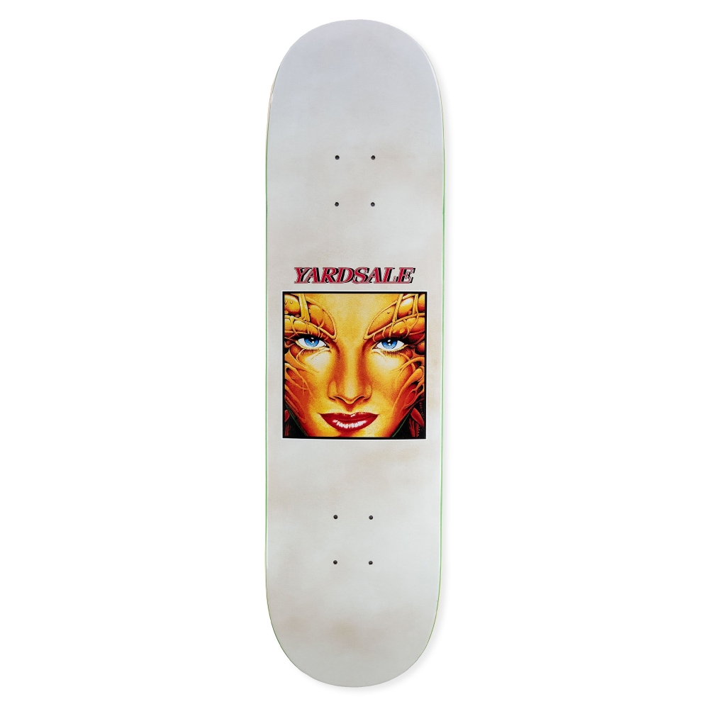 Yardsale Face Skateboard Deck 8.25" (Yellow)