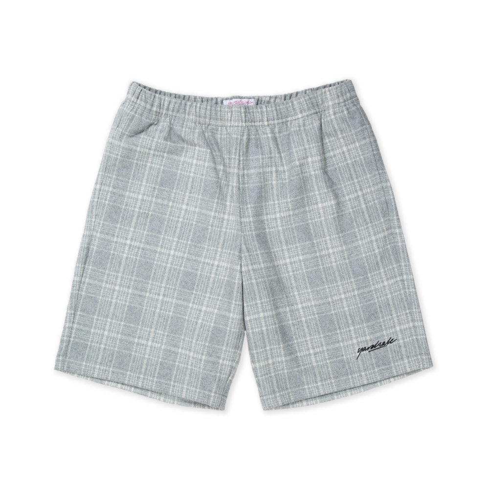 Yardsale Flannel Shorts (Grey/White)