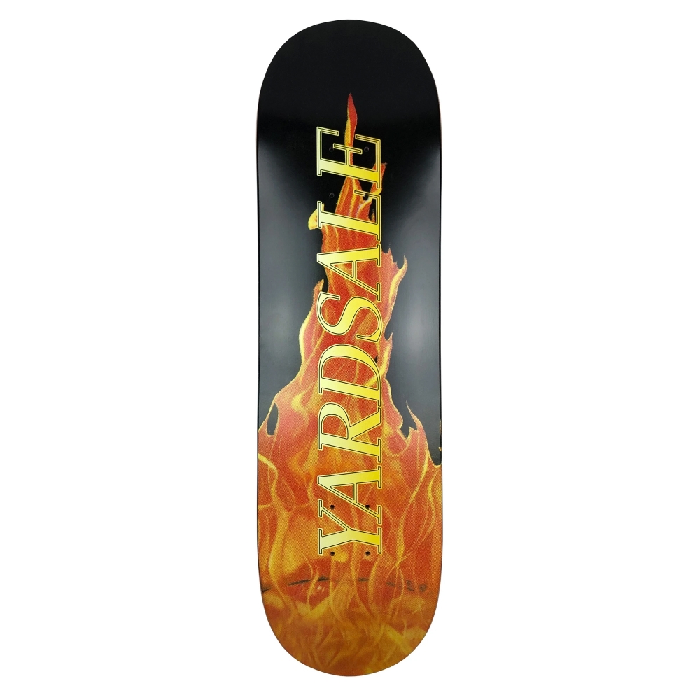 Yardsale Fuego Skateboard Deck 8.6" (Black)