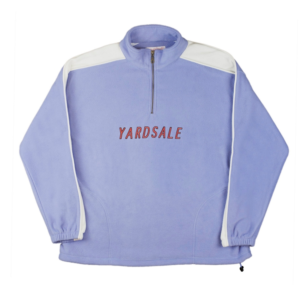 Yardsale Quarter Zip Fleece (Lilac/White)