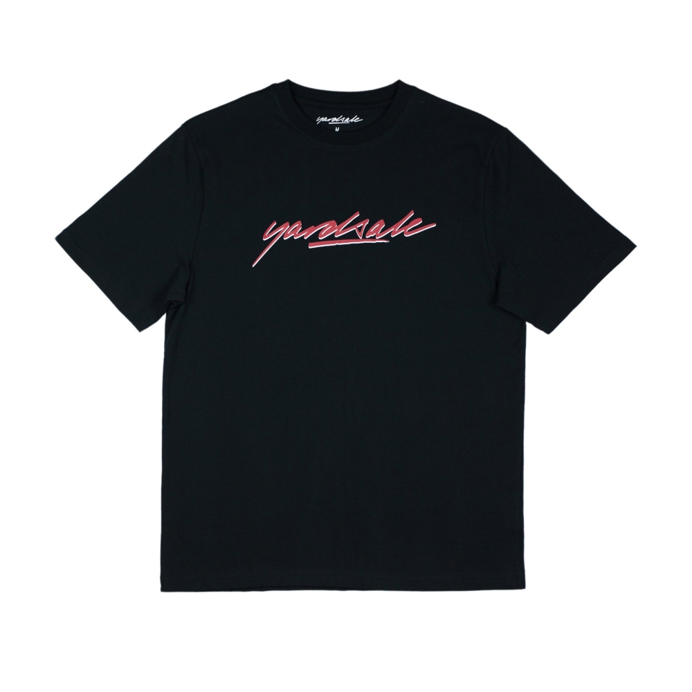 Yardsale Script Logo T-Shirt (Black)