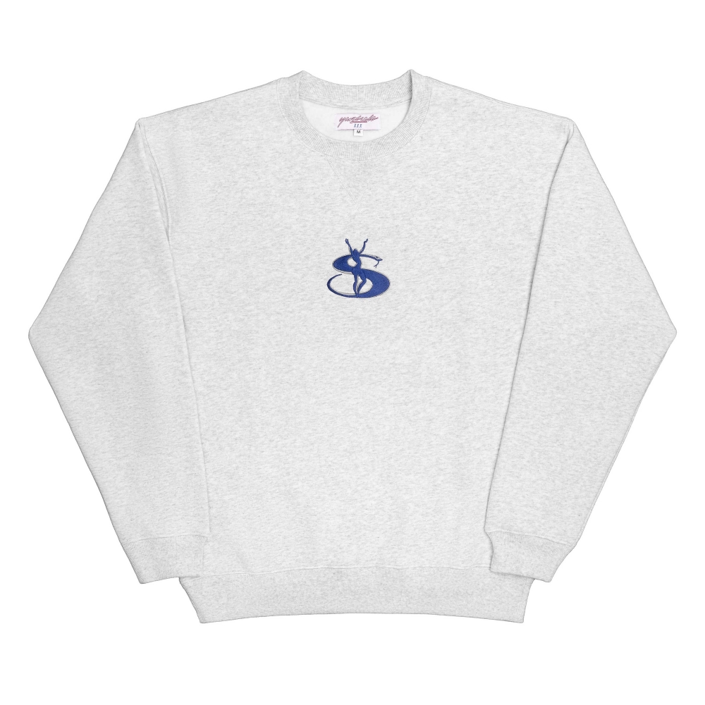 Yardsale YS Embroidered Crew Neck Sweatshirt (Ash)