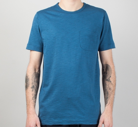 YMC Classic Pocket T-Shirt (Blue)