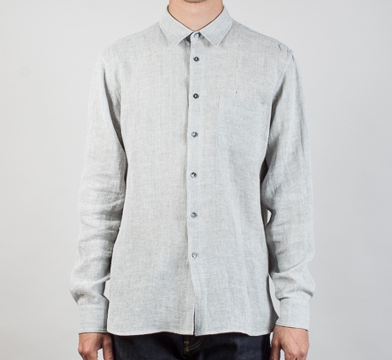YMC Slim Fit Shirt (Light Grey)