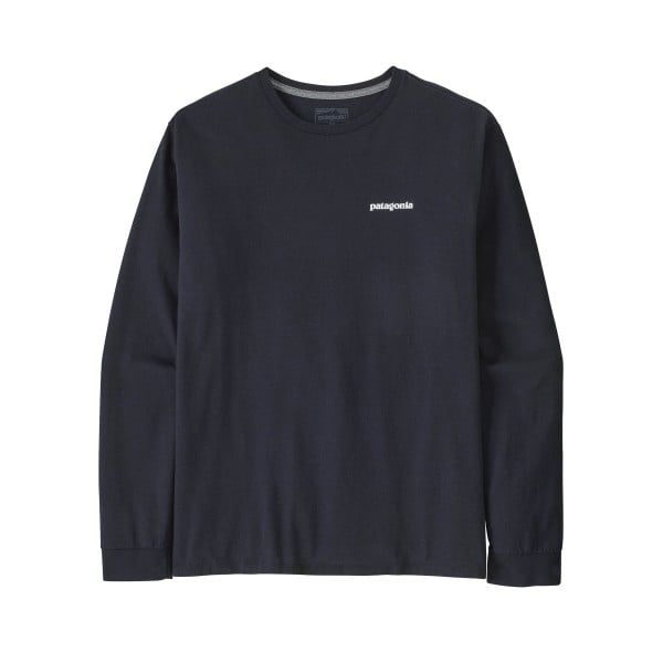 Patagonia P-6 Logo Responsibili-Tee Long Sleeve T-Shirt (New Navy)