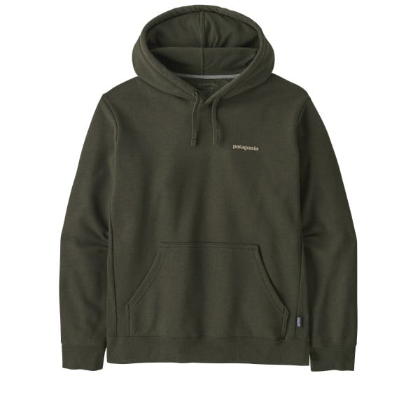 Patagonia Boardshort Logo Uprisal Pullover Hooded Sweatshirt (Basin Green)