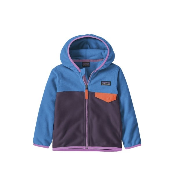 Baby Patagonia Micro D Snap-T Fleece Jacket (Plummet Purple)