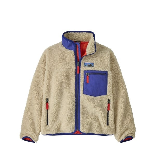 Kids' Patagonia Retro-X Fleece Jacket (Dark Natural)
