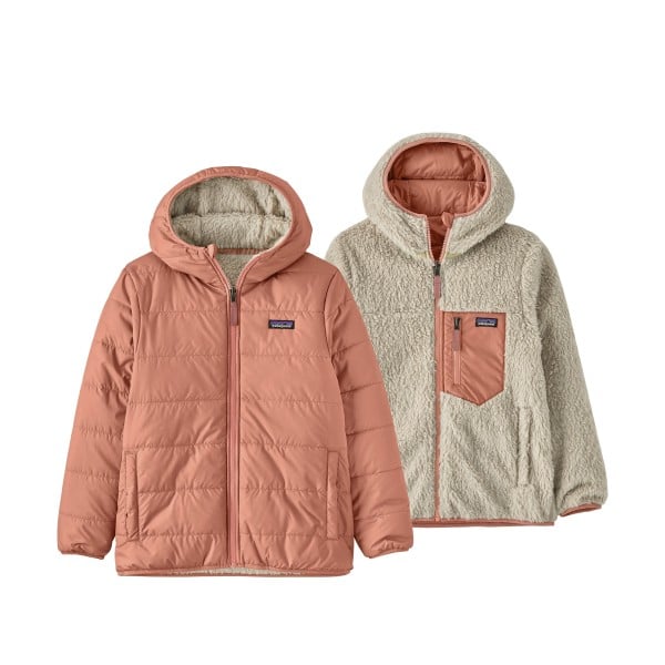 Kids’ Patagonia Reversible Ready Freddy Hoody (Moment Pink)