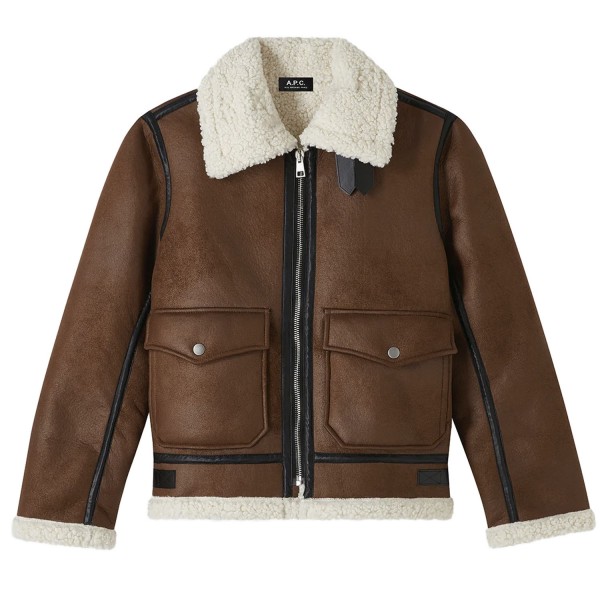A.P.C. Tommy Jacket (Icy Brown)