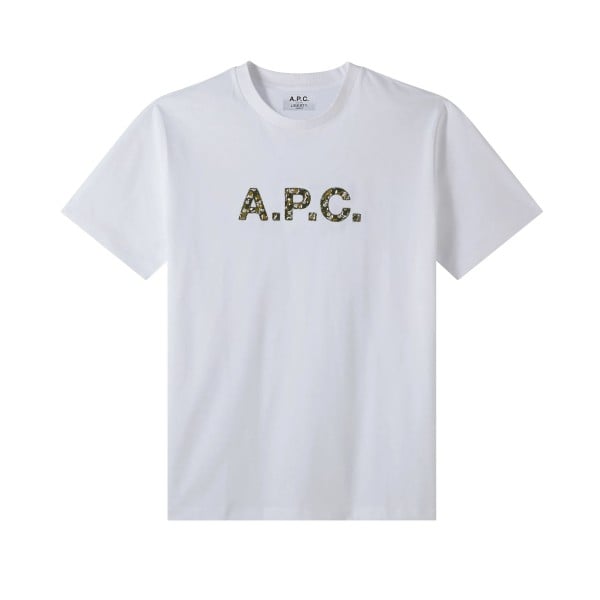 A.P.C. x Liberty Camo T-Shirt (White)