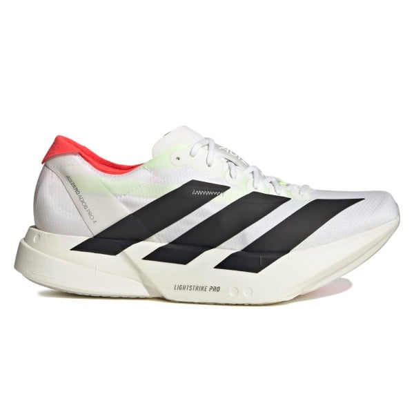 adidas Adizero Pro 4 (Cloud White/Core Black/Silver Metallic)