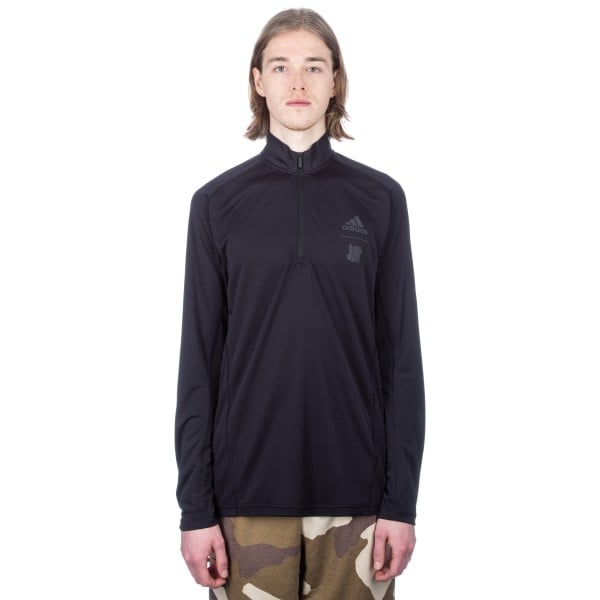 adidas by UNDEFEATED Technical Half Zip Sweatshirt (Black)