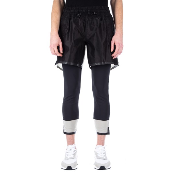 adidas Day One 'Running Pack' No-Stain Leggings (Black/Clear Brown)