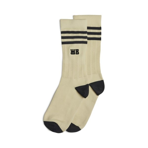 adidas has Originals by Wales Bonner Socks (Sandy Beige/Black)