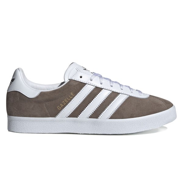 adidas Originals Gazelle 85 (Earth Strata/Footwear White/Gold Metallic)