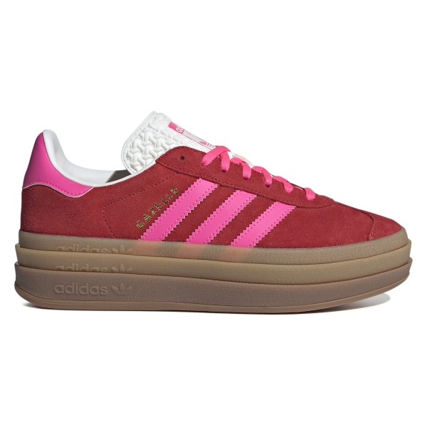 adidas Originals Gazelle Bold (Collegiate Red/Lucid Pink/Core White)