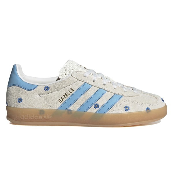 adidas Originals Gazelle Indoor (Cloud White/Light Blue/Gum)
