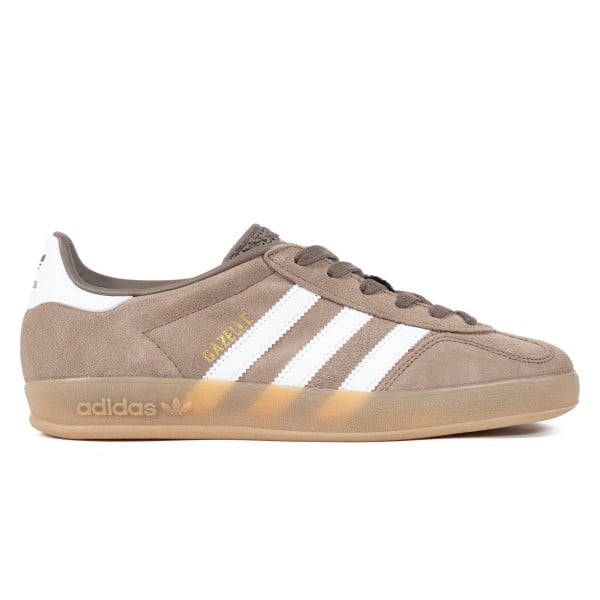 adidas Originals Gazelle Indoor (Earth Strata/Cloud White/Gold Metallic)