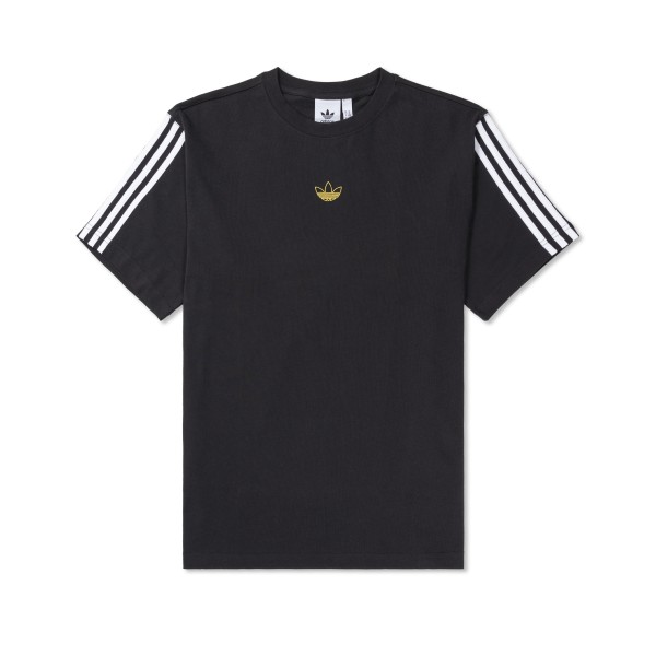adidas Originals Off Court Trefoil T-Shirt (Black/White)