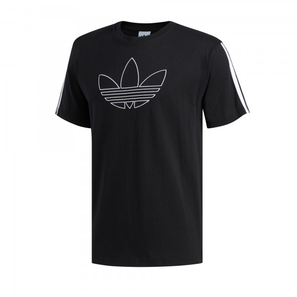 adidas Originals Outline Trefoil T-Shirt (Black)